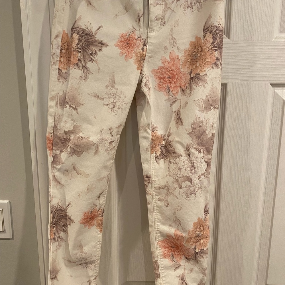 Floral Print Women's Pants